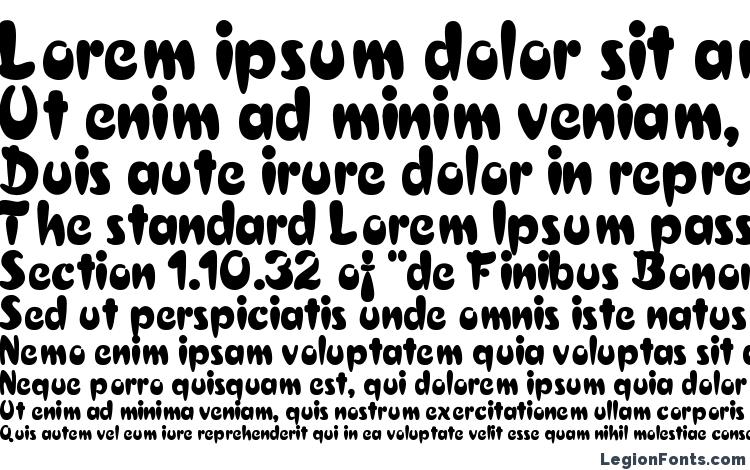 specimens AC font, sample AC font, an example of writing AC font, review AC font, preview AC font, AC font