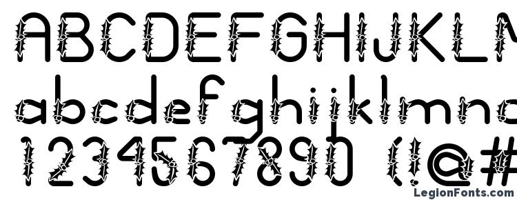 glyphs Ac1 holly font, сharacters Ac1 holly font, symbols Ac1 holly font, character map Ac1 holly font, preview Ac1 holly font, abc Ac1 holly font, Ac1 holly font