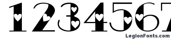 Ac3 family Font, Number Fonts