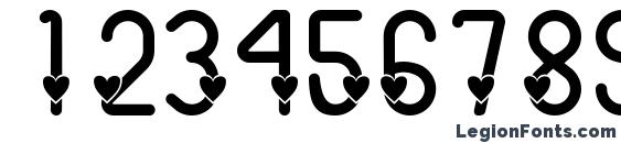 Ac3 motherslove Font, Number Fonts