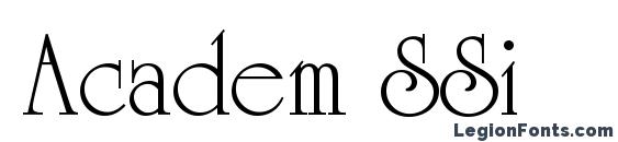 Academ SSi font, free Academ SSi font, preview Academ SSi font