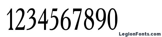 Academy 75n Font, Number Fonts