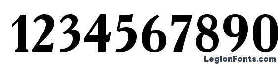 AcademyC Bold Font, Number Fonts