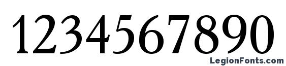 AcademyOSTT Font, Number Fonts