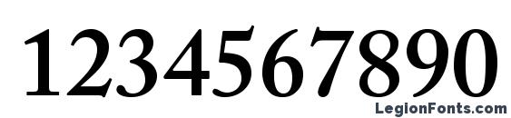 Шрифт ACaslonPro Semibold, Шрифты для цифр и чисел