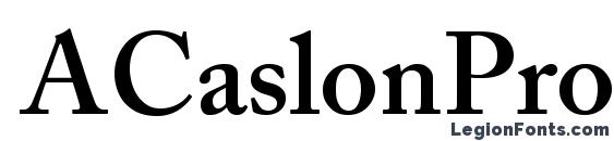 ACaslonPro Semibold font, free ACaslonPro Semibold font, preview ACaslonPro Semibold font