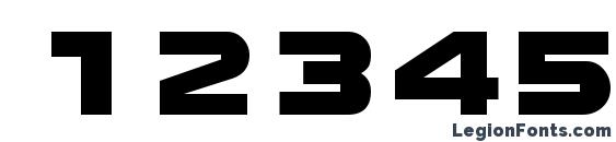 Accent Font, Number Fonts