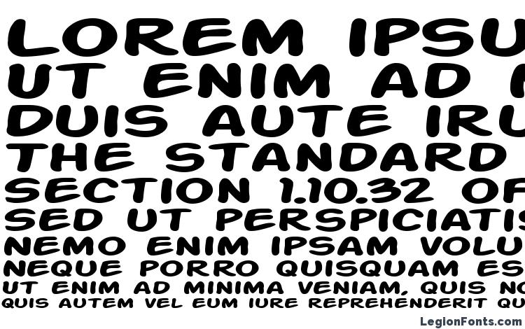 specimens Action Man Extended Bold font, sample Action Man Extended Bold font, an example of writing Action Man Extended Bold font, review Action Man Extended Bold font, preview Action Man Extended Bold font, Action Man Extended Bold font