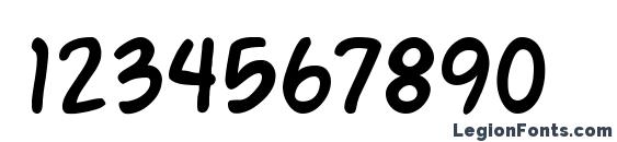 Action Man Font, Number Fonts