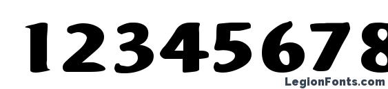 Ad Hoc Bis Font, Number Fonts