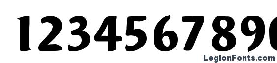 Ad Hoc Font, Number Fonts