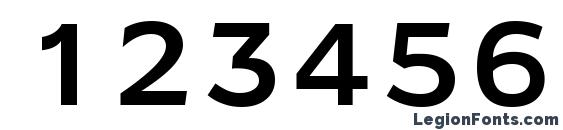 Adams Normal Font, Number Fonts