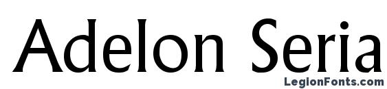 Adelon Serial Regular DB Font