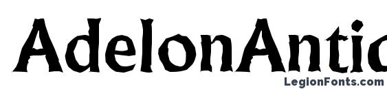 шрифт AdelonAntique Bold, бесплатный шрифт AdelonAntique Bold, предварительный просмотр шрифта AdelonAntique Bold