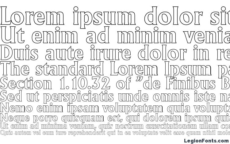 specimens AdelonOutline Bold font, sample AdelonOutline Bold font, an example of writing AdelonOutline Bold font, review AdelonOutline Bold font, preview AdelonOutline Bold font, AdelonOutline Bold font