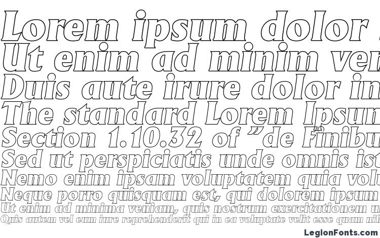 specimens AdelonOutline Heavy Italic font, sample AdelonOutline Heavy Italic font, an example of writing AdelonOutline Heavy Italic font, review AdelonOutline Heavy Italic font, preview AdelonOutline Heavy Italic font, AdelonOutline Heavy Italic font
