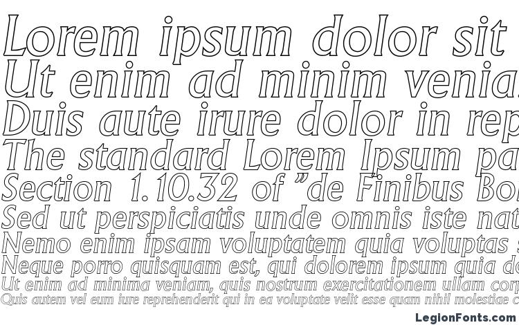 specimens AdelonOutline Italic font, sample AdelonOutline Italic font, an example of writing AdelonOutline Italic font, review AdelonOutline Italic font, preview AdelonOutline Italic font, AdelonOutline Italic font