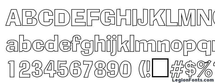 glyphs AdLibOutline Regular font, сharacters AdLibOutline Regular font, symbols AdLibOutline Regular font, character map AdLibOutline Regular font, preview AdLibOutline Regular font, abc AdLibOutline Regular font, AdLibOutline Regular font