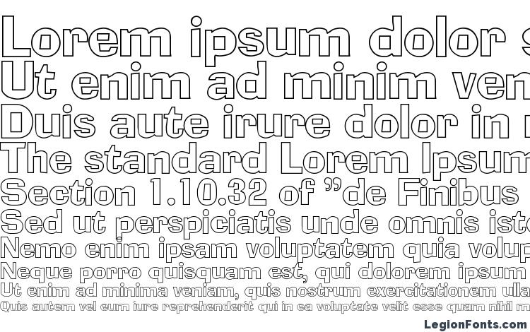 specimens AdLibOutline Regular font, sample AdLibOutline Regular font, an example of writing AdLibOutline Regular font, review AdLibOutline Regular font, preview AdLibOutline Regular font, AdLibOutline Regular font