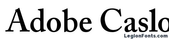 Adobe Caslon Semibold font, free Adobe Caslon Semibold font, preview Adobe Caslon Semibold font