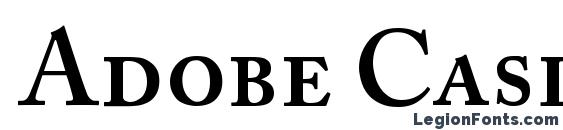 Adobe Caslon SemiboldSC Font