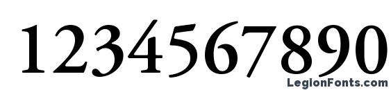 Adobe Garamond LT Semibold Font, Number Fonts