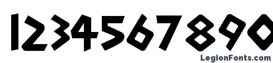 Adonais Regular Font, Number Fonts