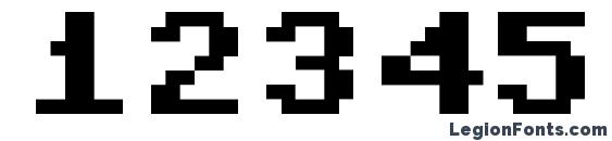 Adore64 Font, Number Fonts