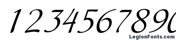 Adventure Font, Number Fonts