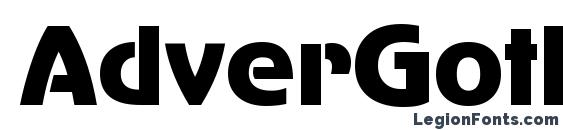 AdverGothicCTT font, free AdverGothicCTT font, preview AdverGothicCTT font
