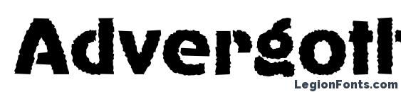 Advergothicroughc font, free Advergothicroughc font, preview Advergothicroughc font