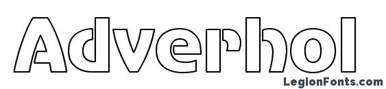 шрифт Adverhol, бесплатный шрифт Adverhol, предварительный просмотр шрифта Adverhol