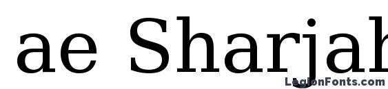 ae Sharjah font, free ae Sharjah font, preview ae Sharjah font
