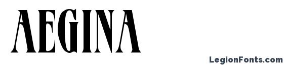 шрифт Aegina, бесплатный шрифт Aegina, предварительный просмотр шрифта Aegina