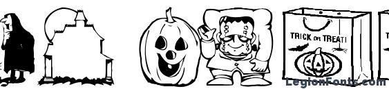 шрифт Aez halloween dingbats, бесплатный шрифт Aez halloween dingbats, предварительный просмотр шрифта Aez halloween dingbats