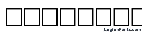 AF Abha Normal Traditional Font, Number Fonts