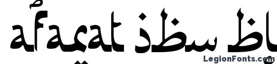 Afarat ibn blady Font