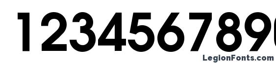 AG Avalanche Bold Bold Font, Number Fonts