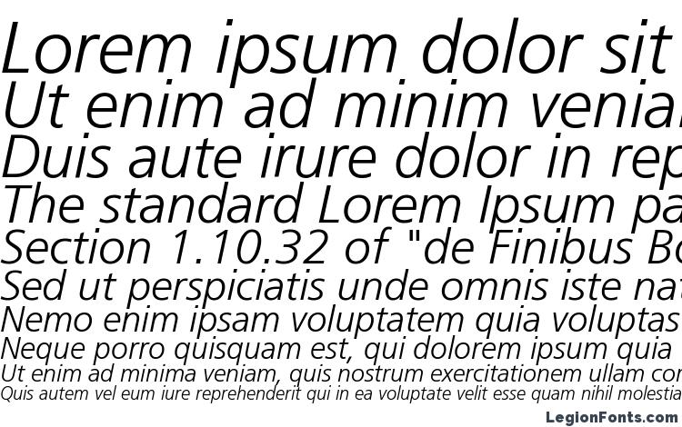 specimens AG Foreigner Light Italic Medium font, sample AG Foreigner Light Italic Medium font, an example of writing AG Foreigner Light Italic Medium font, review AG Foreigner Light Italic Medium font, preview AG Foreigner Light Italic Medium font, AG Foreigner Light Italic Medium font