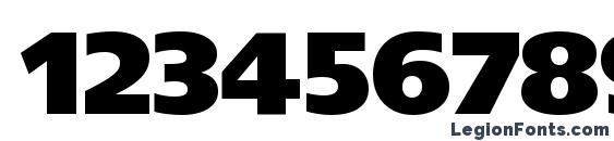 AG ForeignerULB Plain Medium Font, Number Fonts