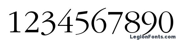 AG Saturday Light Medium Font, Number Fonts