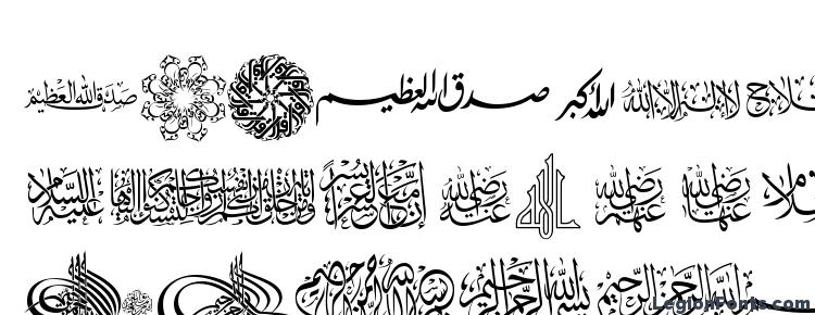 глифы шрифта AGA Islamic Phrases, символы шрифта AGA Islamic Phrases, символьная карта шрифта AGA Islamic Phrases, предварительный просмотр шрифта AGA Islamic Phrases, алфавит шрифта AGA Islamic Phrases, шрифт AGA Islamic Phrases