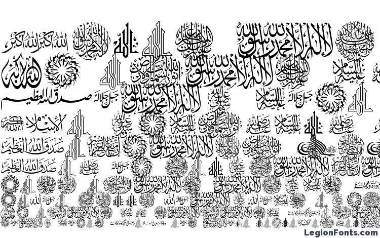 specimens AGA Islamic Phrases font, sample AGA Islamic Phrases font, an example of writing AGA Islamic Phrases font, review AGA Islamic Phrases font, preview AGA Islamic Phrases font, AGA Islamic Phrases font