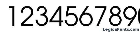 Agagcb Font, Number Fonts