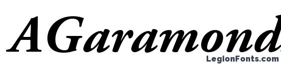 AGaramondPro BoldItalic font, free AGaramondPro BoldItalic font, preview AGaramondPro BoldItalic font