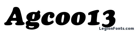 Шрифт Agcoo13, Модные шрифты