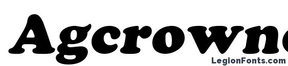 Agcrownc italic font, free Agcrownc italic font, preview Agcrownc italic font