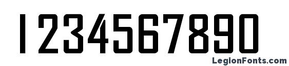 Agency Bold Font, Number Fonts