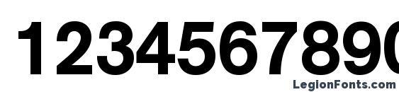 AgentMedDB Normal Font, Number Fonts