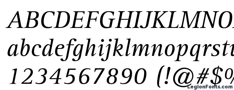 глифы шрифта AgfaRotisSerif Italic, символы шрифта AgfaRotisSerif Italic, символьная карта шрифта AgfaRotisSerif Italic, предварительный просмотр шрифта AgfaRotisSerif Italic, алфавит шрифта AgfaRotisSerif Italic, шрифт AgfaRotisSerif Italic